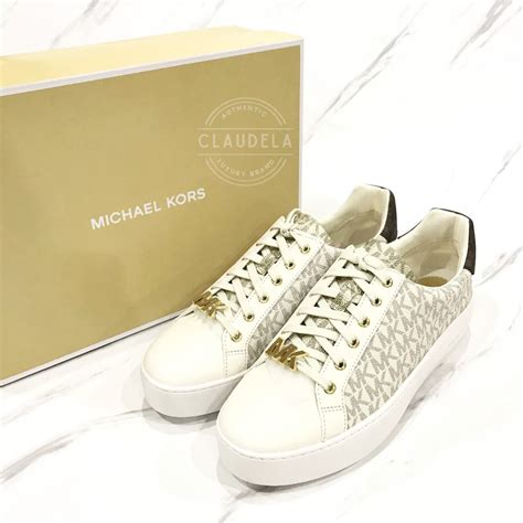 poppy sneakers michael kors|michael kors poppy lace up.